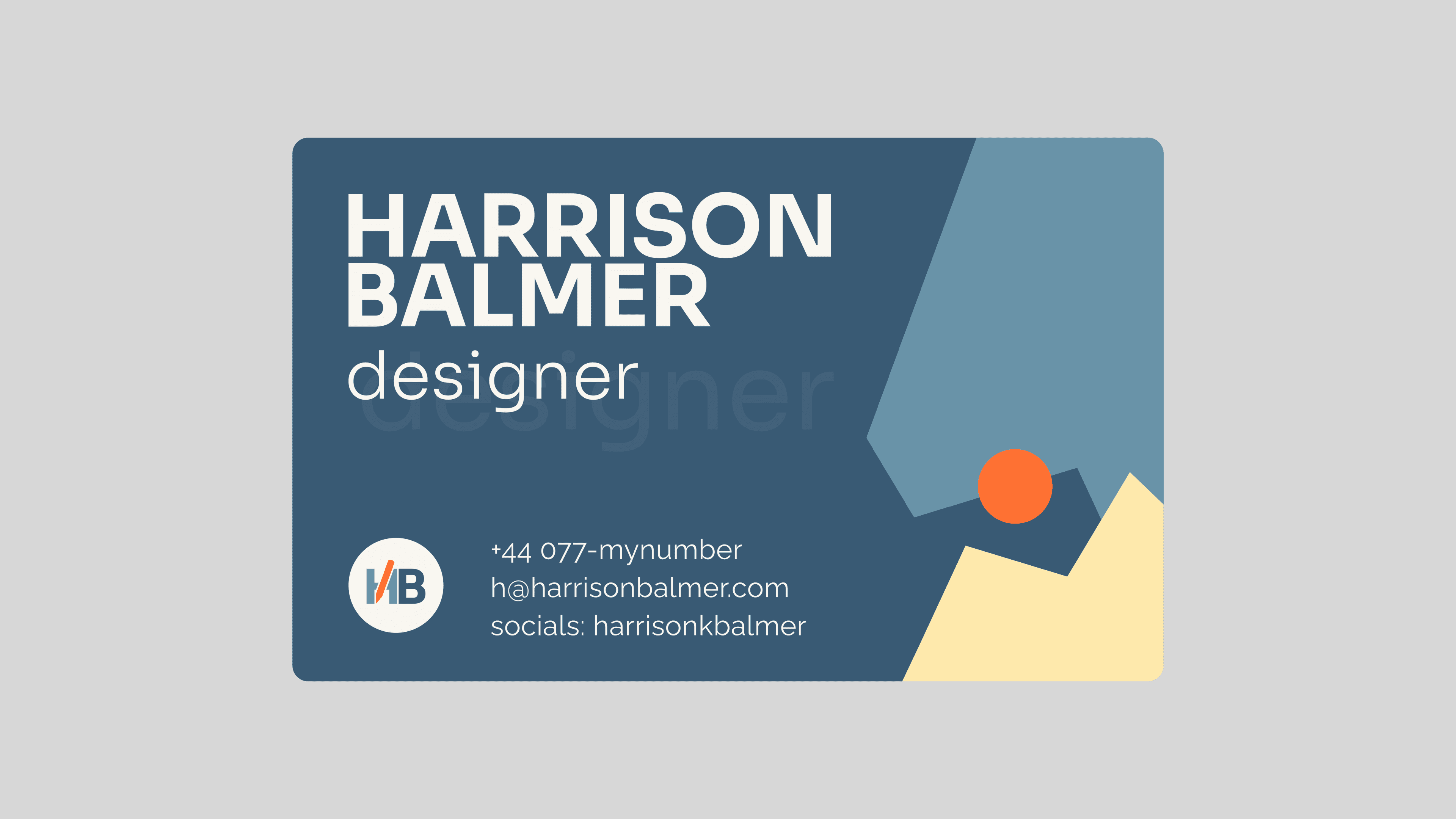 HB | Harrison Balmer - Brand & Logo — 4